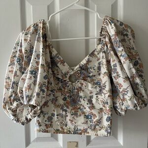 ABERCROMBIE Floral Blouse